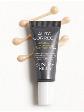 Sunday Riley Auto Correct Brightening & Depuffing Eye Cream 3ml NWT